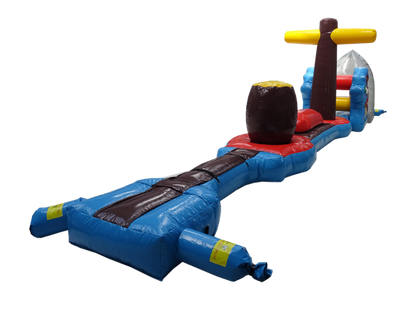 12M Shark Pirate Peril Pool Inflatable Obstacle Course In The Water BARRYAR08