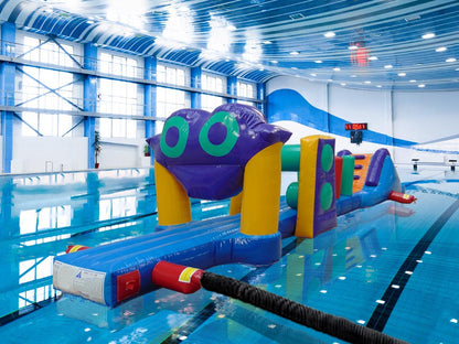 10M Challenge Pool Inflatable Assault Course On Water BARRYAR10