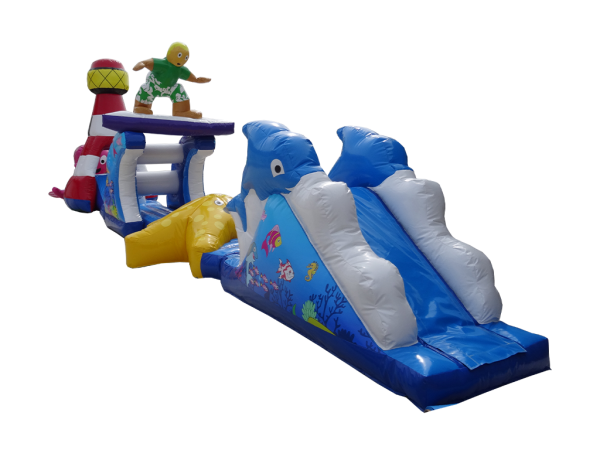 17M Sea Splash Pool Inflatable Obstacle Courses On Water BARRYAR13