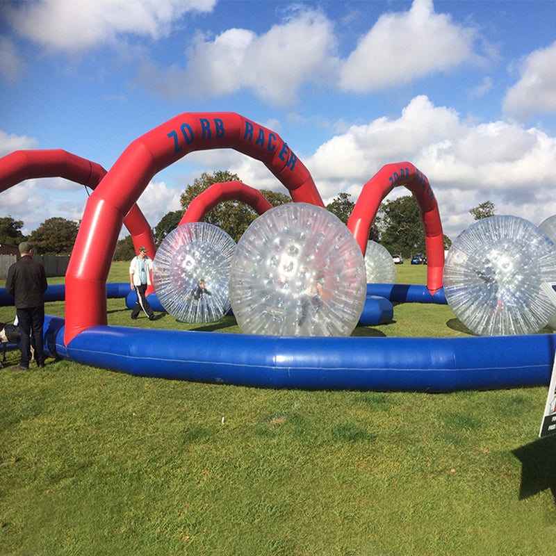 Funny Outdoor Inflatable Toys Inflatable Zorb Ball Race Ramp BARRYBALL07