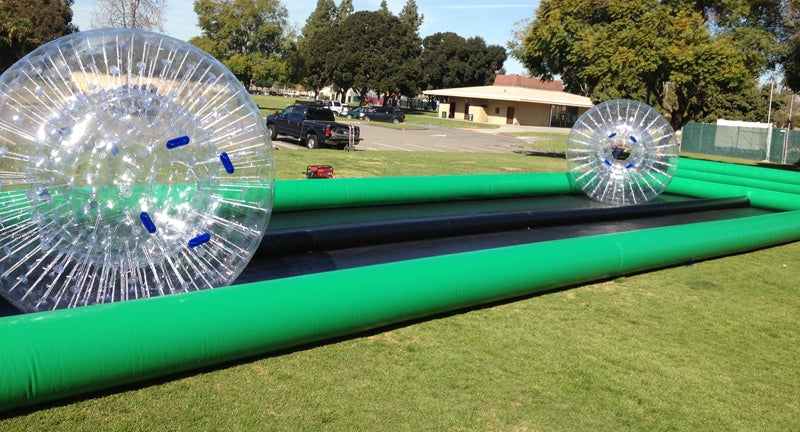 Customized Inflatable Zorb Ball Race Go Kart Track For Sale BARRYBALL08