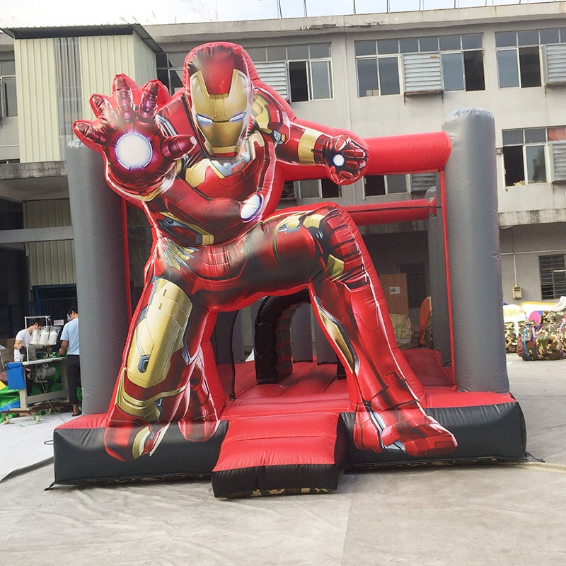 Commercial Kids Iron Man Moon Bounce Jumping House BARRYBH015