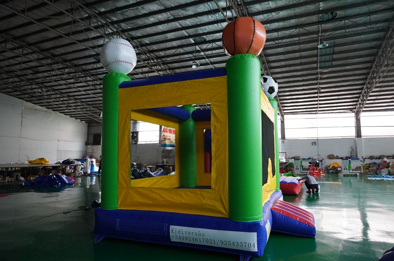 Small Kids Toys Bouncer Basketball Football Football Bouncy Castle BARRYBS020