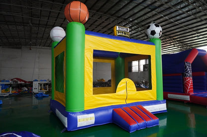 Small Kids Toys Bouncer Basketball Football Football Bouncy Castle BARRYBS020