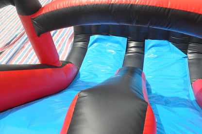 Wet Dry Combo Kids Pirate Ship Bounce House Water Slide BARRYBS07