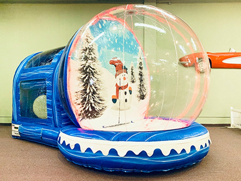 Outdoor Christmas Yard Decoration Giant Inflatable Snow Globe BARRYCI01