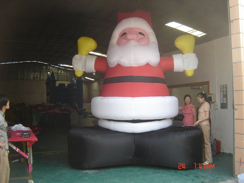 Holiday Advertising Blow Up Christmas Decorations Inflatable Santa BARRYCI03