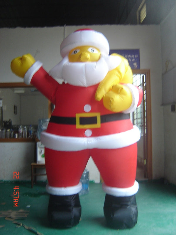 Holiday Advertising Blow Up Christmas Decorations Inflatable Santa BARRYCI03