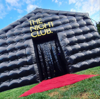 Commercial Adult Party Club  Black Inflatable Night Club BARRYCLUB04