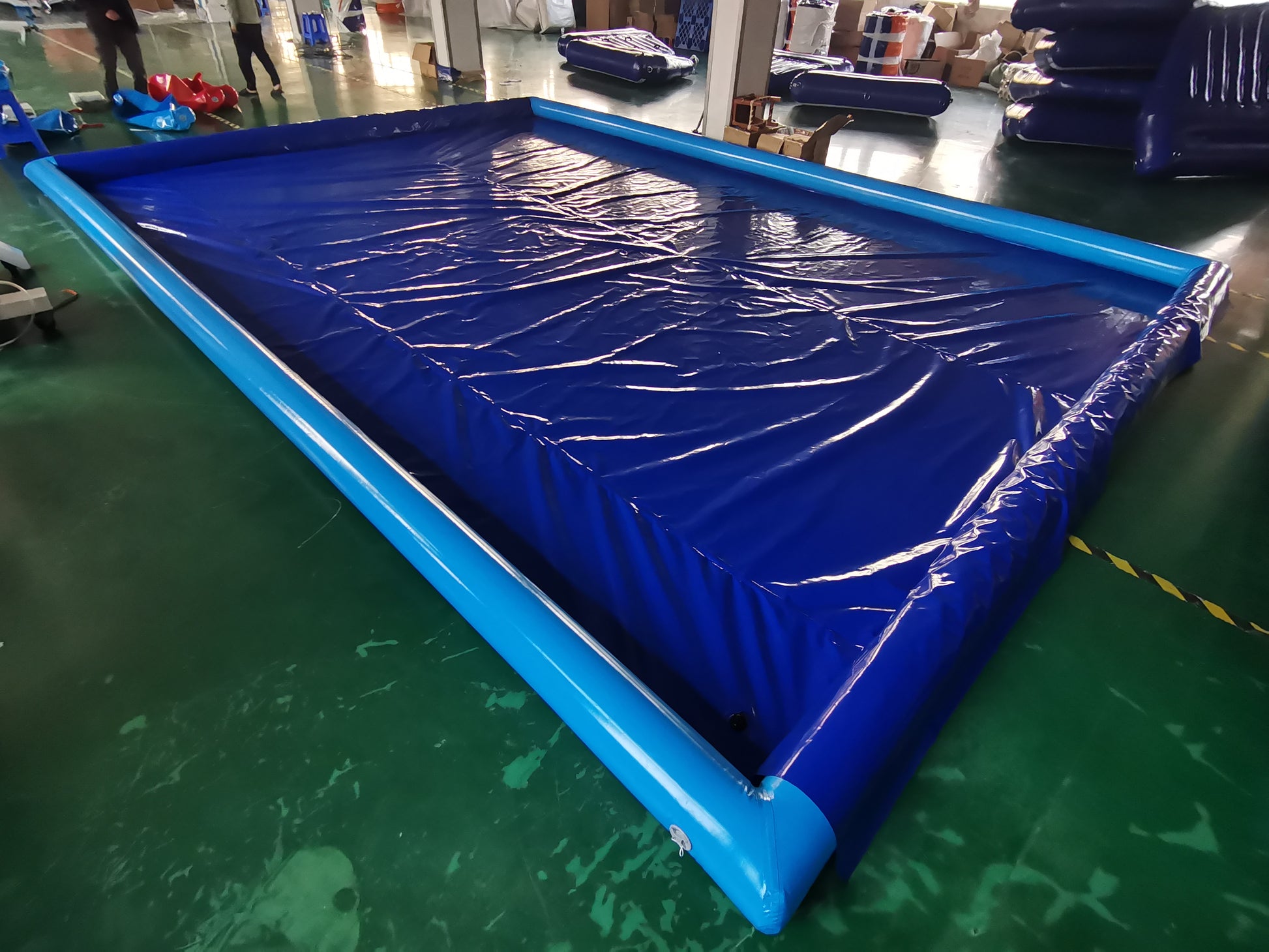 Pvc Coated Tarpaulin Cleaning Car Truck Inflatable Vehicle Wash Mats BARRYCM04