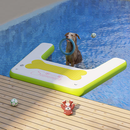 Inflatable Dog Ramp For Swimming Pool Stairs And Ramps For Dogs BARRYDR012