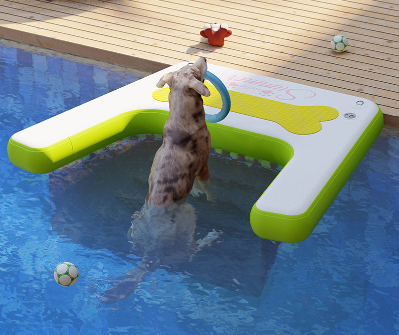 Inflatable Dog Ramp For Swimming Pool Stairs And Ramps For Dogs BARRYDR012