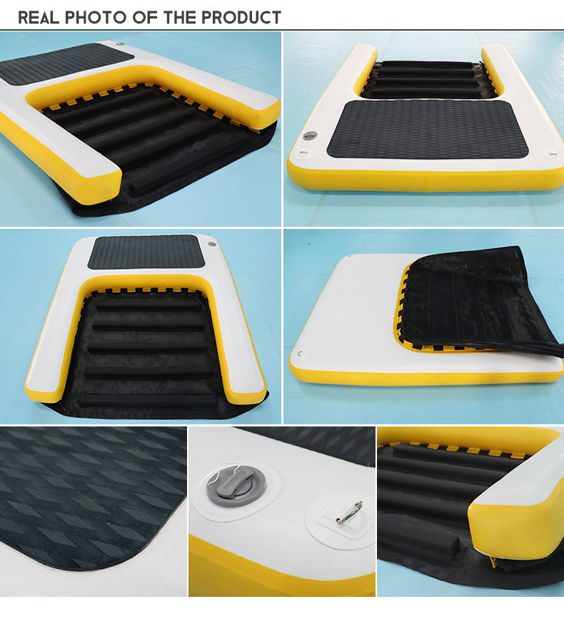 Floating Dog Water Ramp Pet Inflatable Swimming Pool Dog Ladder BARRYDR06