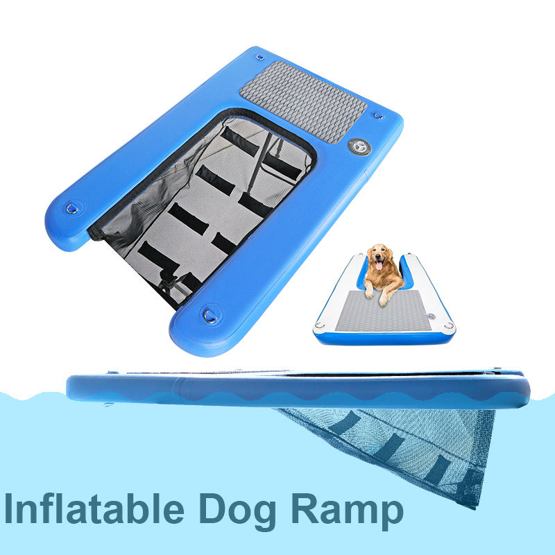  Boat/Pool/Lake Floating Exit Pet Ramp Inflatable Dog Boat Ramp BARRYDR09