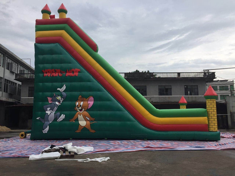 Tom And Jerry Double Lanes Inflatable Slide Blow Up BARRYDS02