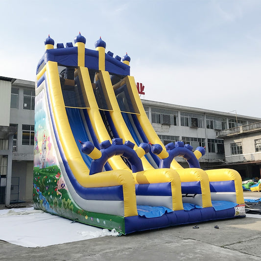 Outdoor Carnival Party Castle Inflatable Bouncy SlideBARRYDS05