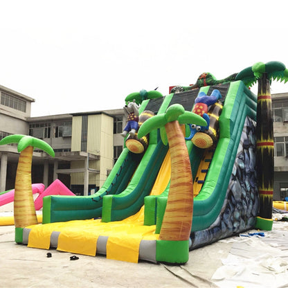 Blow Up Water Play Palm Tree Adult Slide BARRYDS06