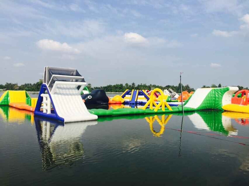 Outdoor Sea Floating Island Inflatable Water Park BARRYFW01