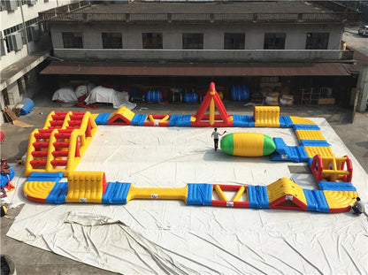 Commercial Beach Floating Inflatable Water Park On Water BARRYFW03