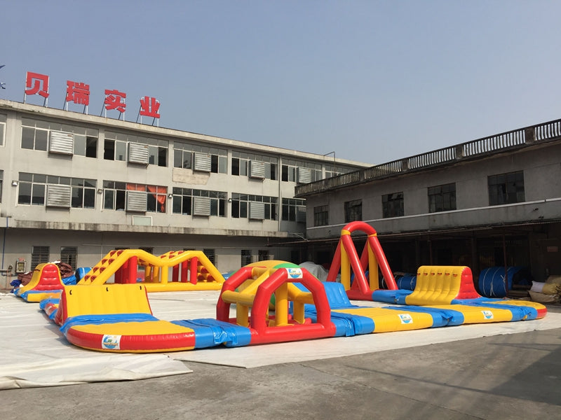 Commercial Beach Floating Inflatable Water Park On Water BARRYFW03