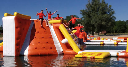 Amazing Watersport Park Lake Inflatable Water Park On Water BARRYFW17