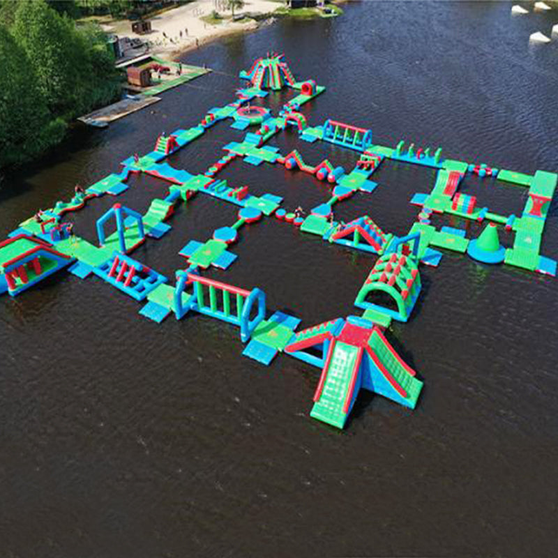 Giant Floating Aqua Inflatable Water Park For Sea Lake Resort BARRYFW19