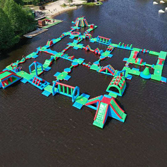 Giant Floating Aqua Inflatable Water Park For Sea Lake Resort BARRYFW19