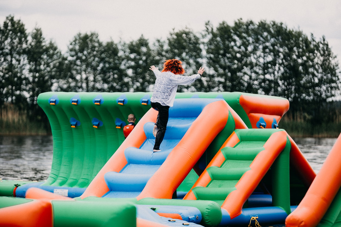 Giant Floating Aqua Inflatable Water Park For Sea Lake Resort BARRYFW19