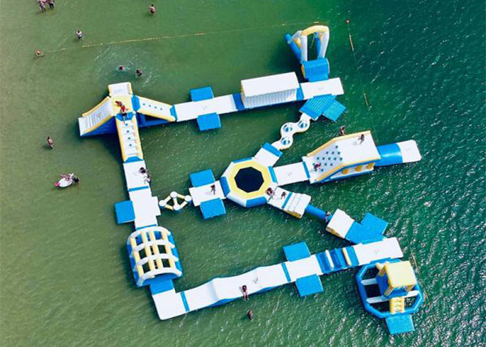 Commercial Oem/Odm Outdoor Event Lake Inflatable Water Park BARRYFW20