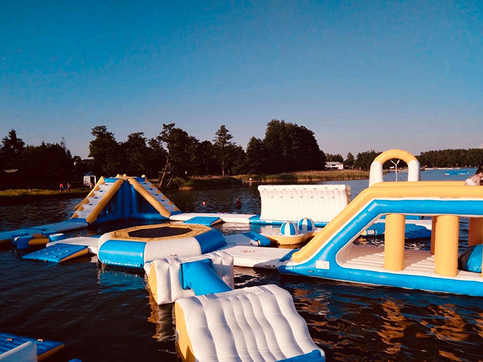 Commercial Oem/Odm Outdoor Event Lake Inflatable Water Park BARRYFW20