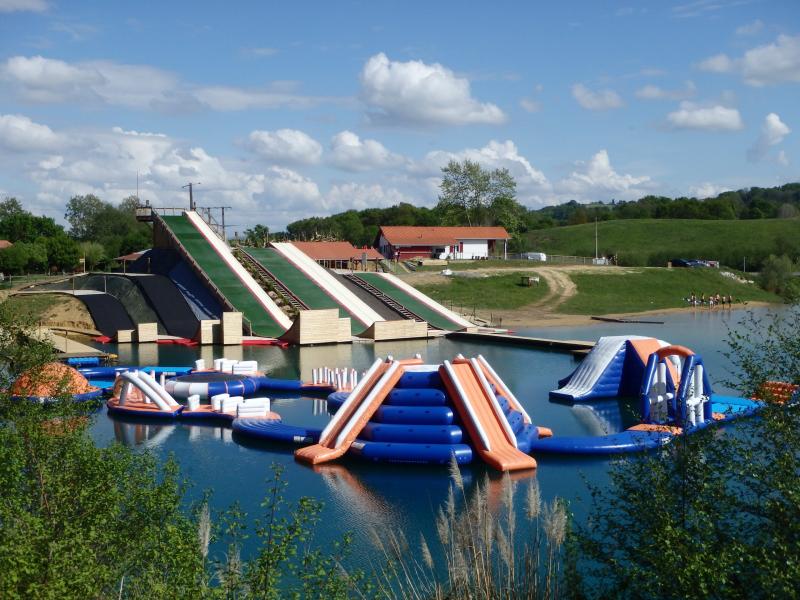 Water Theme Park For Beach Inflatable Floating Seaside Water Park BARRYFW28