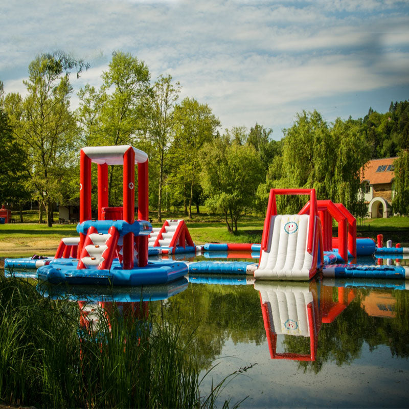  Beach Fun Water Obstacle Inflatable Splash Adventure Water Park BARRYFW29