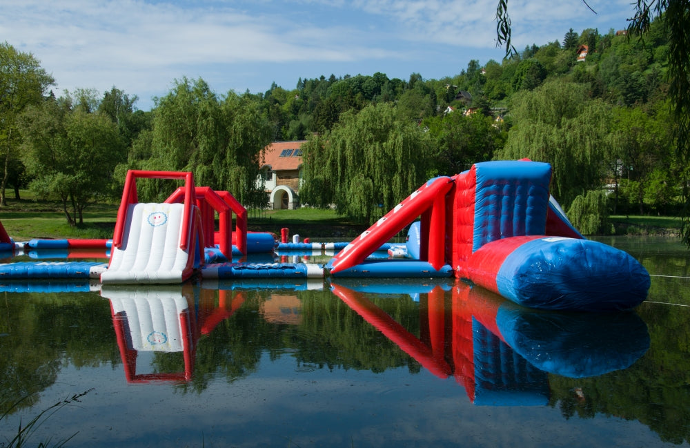  Beach Fun Water Obstacle Inflatable Splash Adventure Water Park BARRYFW29