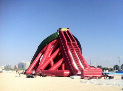 Dubai Successful Case Giant Inflatable Water Slides For Sale BARRYGS011