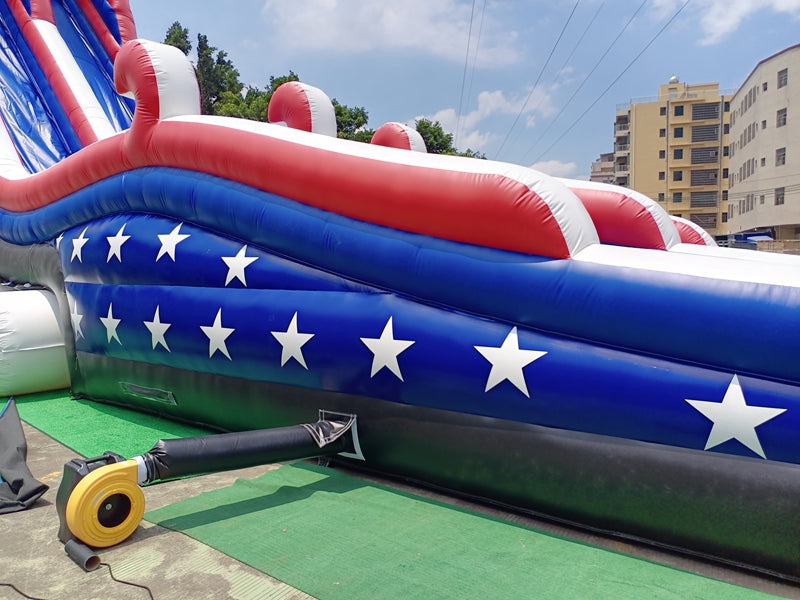 Large Usa Inflatable Giant Water Slide BARRYGS04