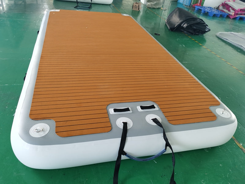 Floating Blow Up Dock Swimming Yoga Yacht Inflatable Dock BARRYID021