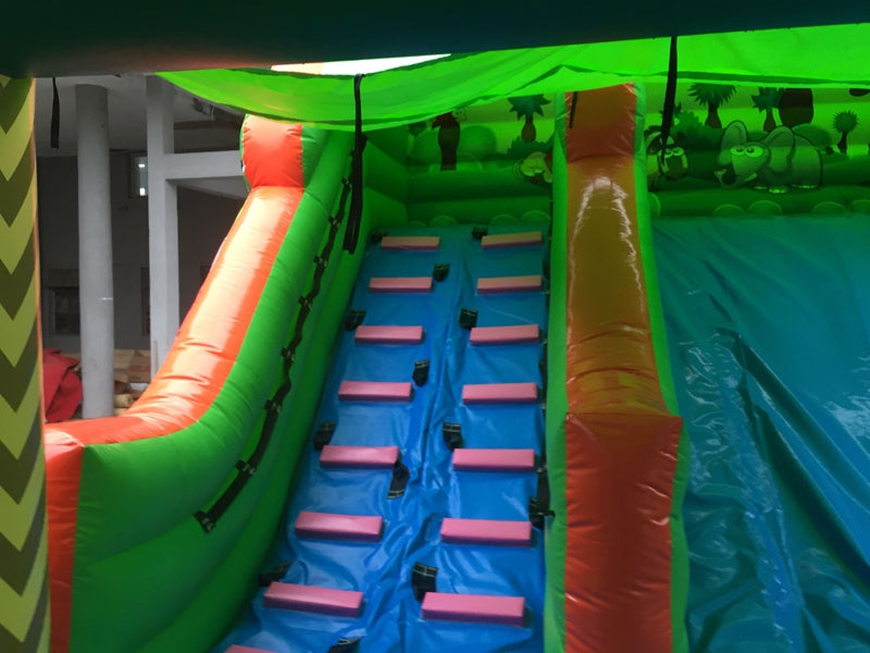  Jungle Animals Theme Bounce House  With Slide Jump City Inflatables BARRYIP07