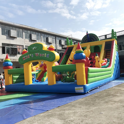 Kids Indoor Bouncy Castle Play Area Outdoor Inflatable Playground BARRYIP09