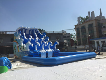 Blue Water World Urban Inflatable Playland Air Adventure Park BARRYLWP03