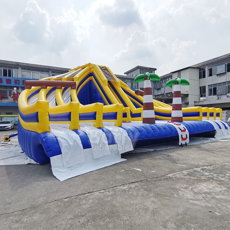 Fun Park Water With Pool Inflatable Jungle Aqua Park BARRYLWP05