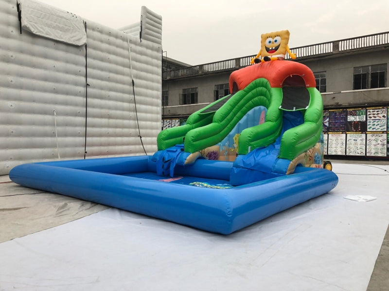 Spongebob Theme Park Aqua Inflatable Park BARRYLWP011