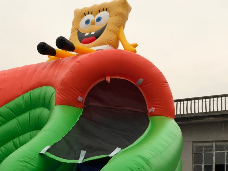 Spongebob Theme Park Aqua Inflatable Park BARRYLWP011