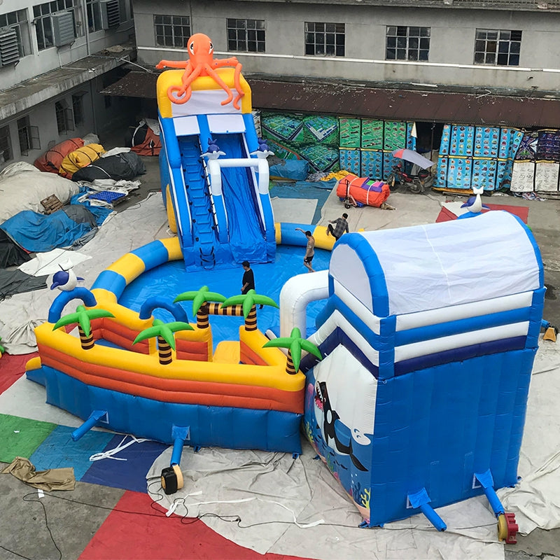 Amazing Sea World Inflatable Water Park And Amusement Park BARRYLWP027