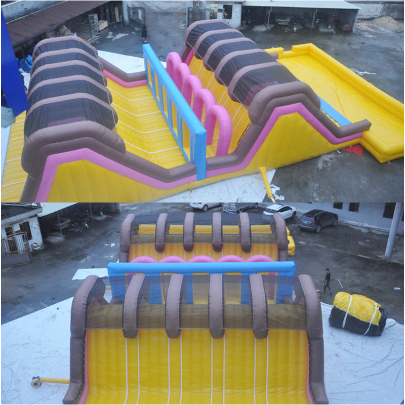 Outdoor Pool Blow Up 5K Water Slide Obstacle Course BARRYOC015