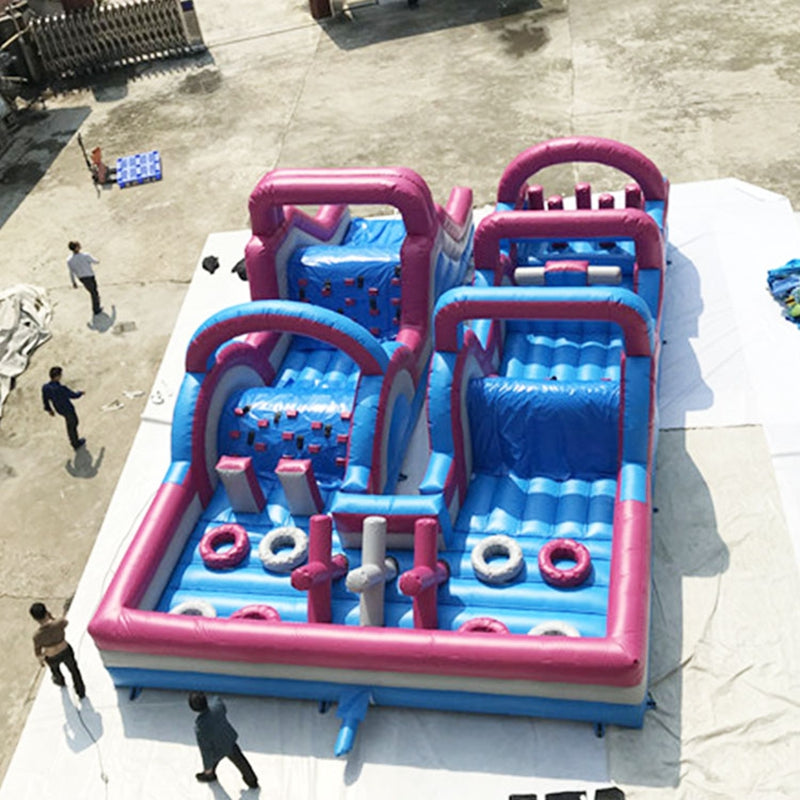 0.55Mm Pvc Large Challenge Bouncy Obstacle Course BARRYOC02