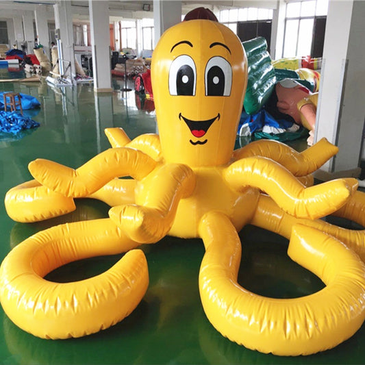 Water Floating Toys Octopus Inflatable Animal Ride On BARRYPF016