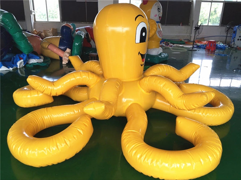 Water Floating Toys Octopus Inflatable Animal Ride On BARRYPF016