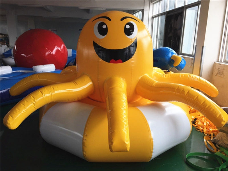 Water Floating Toys Octopus Inflatable Animal Ride On BARRYPF016