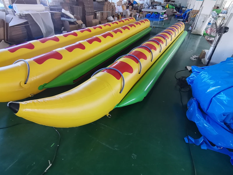 Air Welded 10 People Banana Boat Inflatable Water Games BARRYPF03