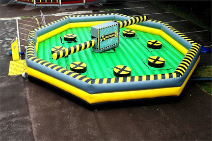 Toxic Meltdown Multi Player Action Sweeper Game Inflatable Wipe Out BARRYSG01